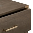 thumbnail image 4 of Plank+Beam Solid Wood Nightstand with 1 Drawer, Contemporary Side Table for Bedroom, Clay, 4 of 10