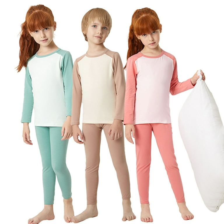 Boys and Girls Soft Organic Cotton Snug Fit Pajama Sets