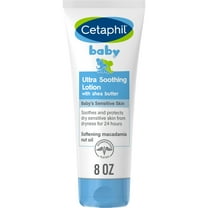 Cetaphil Baby Ultra Soothing Lotion with Shea Butter, Moisturize and Soothe Dry Skin, 8 oz