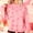 Pink, variant on Hueook Valentines Day Shirt for Women Tops Crew Neck Printing Oversized Sweatshirt Long-sleeved Top Hoodie Purple 2X