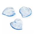 thumbnail image 4 of U8MO 100pcs Acrylic Leaf Pendants Blue Dangle Charms Earring Necklace Making 15x15mm, 4 of 8