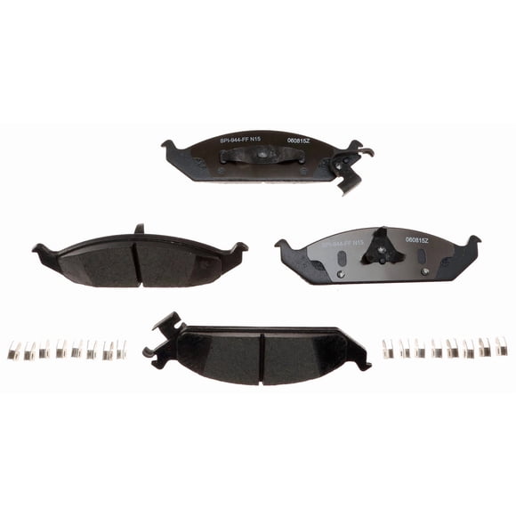 Raybestos Brakes Brake Pad MGD650MH R-Line; OE Replacement; Metallic; Includes Mounting Hardware