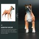 thumbnail image 3 of Dog Model Small Dog Craft Ornament for Home Decor Brown Plastic Material with 2Set, 3 of 4