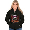 thumbnail image 3 of Betty Boop Always Frist B Trill Zip Hoodie Sweatshirt Women Brisco Brands X, 3 of 6