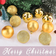 thumbnail image 3 of 24 x 4 cm Adornos navideños Bolas navideñas colgantes Kit de decoración del árbol de Navidad Adepaton CPB-SSW221-1, 3 of 5