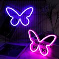 thumbnail image 3 of Butterfly LED Light Battery/USB Powered Luminous Wall Decorative Lamp For Home Living Room Party Festival Decor, 3 of 9