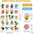 thumbnail image 4 of 800PCS Punny Teacher Sticker for Student, D-FantiX Motivational Reward Stickers for Kids Classroom, Must Have Essentials for Teachers Elementary, Positive Encouragement Stickers Home School Supplies, 4 of 6