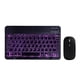 thumbnail image 2 of Teclado Bluetooth retroiluminado sin cables para iPad, tableta, PC y ordenador iOS Negro con Ratón, 2 of 7