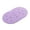 Purple, variant on Round Non Shower Bath Mat with Suction Cups & Drain Holes, Machine Washable Bathtub Mat for Bathroom Swimming Pool(Grey,75x45cm)
