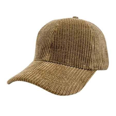 

Heiheiup Corduroy Baseball Cap For Men Women Sports Hats Warm Winter Outdoor Travel Gift Cap Cap