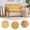 Yellow, variant on Modern Loveseats Nordic Modern Double Armchair Living Room & Bedroom Compact Upholstered Sofa Leisure Sofa Comfortable Seating with Dual Armrests Can be paired with a single chair,Fabric Loveseats