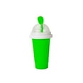 thumbnail image 1 of (green)Smoothies Cup Eco-friendly Double Layer Silicone Slushy Ice Cream Maker, 1 of 5