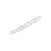 Genuine OE Audi Insert - 4L0-867-419-K-1LQ