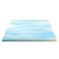 thumbnail image 6 of Zinus 2" Swirl Gel Cooling Memory Foam Mattress Topper, King, 6 of 11
