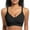 119-Black, variant on Wireless Bras for Women No Underwire Full Coverage Padded Push Up Wirefree Bras Seamless Bralette Soft Comfort Everyday Bra