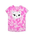 thumbnail image 6 of Young Hearts Toddler Girl 2Pk Cat Tees, Size 2T-4T, 6 of 6