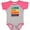 Baseball Heather and Hot Pink, variant on Inktastic Eat Sleep Pickleball Repeat Boys or Girls Baby Bodysuit