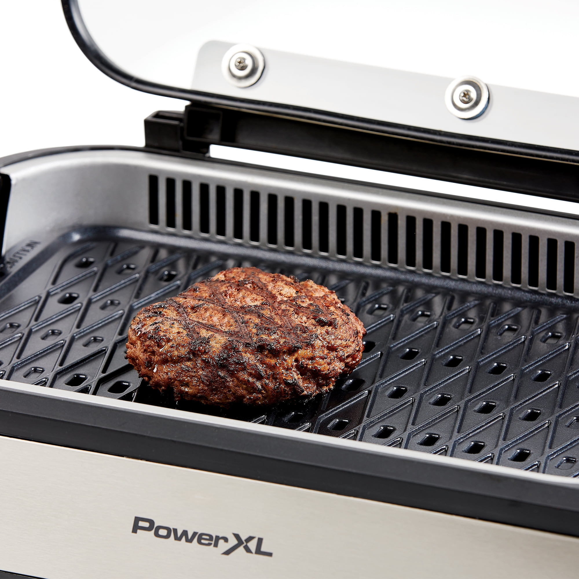 PowerXL Smokeless Grill Pro with Tempered Glass Lid and Turbo Speed Smoke  Extractor Technology - AliExpress