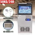 thumbnail image 3 of SalonMore 495W 1110lbs/24H Commercial Stainless Steel Ice Maker, 3 of 6
