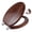 Dark Walnut, variant on Round Toilet Seat Molded Wood Toilet Seat with Quietly Close and Quick Release Hinges, Easy to Install also Easy to Clean by Angol Shiold (Round, Brownish Red)
