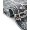 thumbnail image 5 of Jill Zarin Uptown Collection Area Rug - Lexington Avenue (7' 10" Square Navy Blue/Beige), 5 of 10
