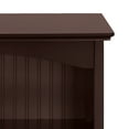 thumbnail image 3 of eHemco 2 Tier Storage Shelf Bookcase with 2 Arched Supports, 29 Inches Height, Cherry, 3 of 9