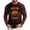 Black_008, variant on Mens Halloween Shirts Ghost Printed Casual Relaxed Fit Long Sleeve Crew Neck Tshirts Stylish Comfy Lightweight Vacation Tops Light Purple L
