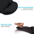 thumbnail image 4 of Wrist Rest Mouse Pad Memory Foam Ergonomic Design Office Mouse Pad with Wrist Support, 4 of 7