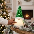 thumbnail image 5 of Handmade Plush Dwarf Doll with Lights, Christmas Holiday Decoration, 11.4 Inch Light Up Christmas Gnomes Plush, Lighted Swedish Elf Doll for Home, Xmas Tree, Holiday Decor, Coffee Shop Decorations, 5 of 7