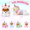 thumbnail image 2 of Perro Skylety de peluche con bebés en su interior, 1 mamá grande con 4 bebés pequeños, 2 of 6