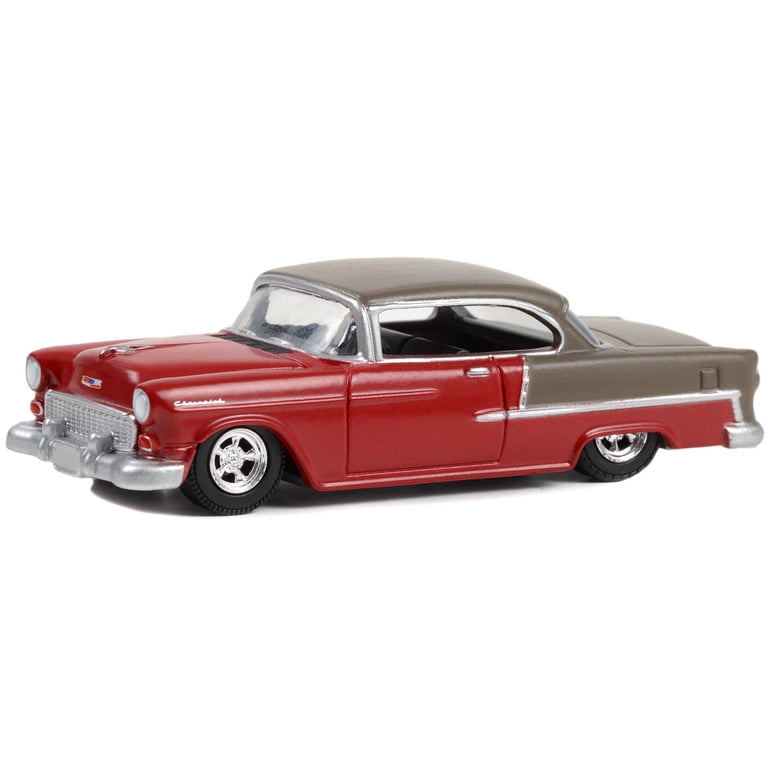 1955 Chevrolet Bel Air Lowrider Ruby Red and Matt Bronze