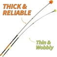 thumbnail image 3 of ft Long Telescopic Extension Pole Multipurpose Extendable Pole with Universal Twiston Metal Tip Lightweight and Sturdy Best Telescoping Pole for Painting Dusting and Wind, 3 of 7