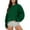 Green, variant on CaiJunJia Sweatshirts for Womens No Boundaries Oversized Sweatshirt For Women Crewneck Pullover Fall Fashion Clothes Crew Neck Solid Color Hoodies Sweaters