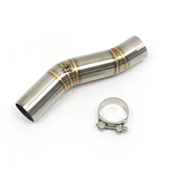 Motorcycle Exhaust System Mid Link Pipe 51mm Slip On For Suzuki GSXR 600 750 K8 K9 L1 GSXR750 GSXR600 2008-2010