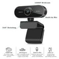 thumbnail image 3 of gallfeel 1080P Full HD Webcam with Built-in Microphone, Black, 3 of 6