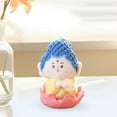 thumbnail image 4 of Mochila de Peluche con Forma de La de Dibujos Animados, Colgante para Bolso, Llavero Creativo Adorable, Muñeco de Peluche para Hombres, Buda, 4 of 8
