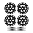 thumbnail image 2 of 4PCS 1.9in Wheel Rims Carbon Fiber RC Beadlock Wheels Rims For SCX10 1/10 RC Crawler, 2 of 8