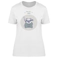 thumbnail image 1 of Panda Hero Cute Cartoon Tee Women's -Image by Shutterstock, 1 of 2