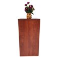 thumbnail image 3 of FixtureDisplays® 15x15x36" Cube Pedestal Table Display Glorifier Riser Stand Centerpiece Flower Sculputure Merchandise Lamp Book Stand Easy assembly required 15929-APPLEWOOD, 3 of 6