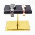 thumbnail image 4 of Soporte de exhibición de reloj Soporte de material cuero de la PU Almohada Soporte de joyería, 4 of 7