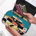 thumbnail image 6 of Kdxio I Love Sushi for Double Compartment Pen Case Oxford Organizer with Zipper Pockets for Students Artists, 6 of 7