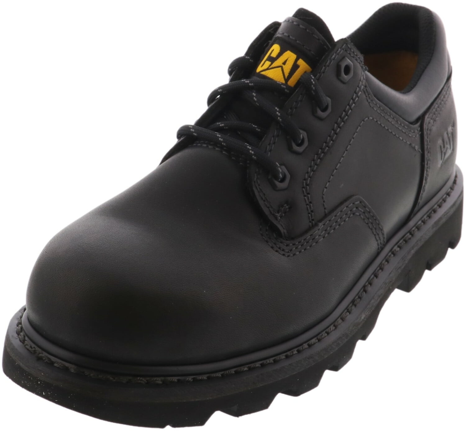 Cat Men's Ridgemont 2.0 Steel Toe Black AnkleHigh Leather Industrial