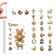 thumbnail image 1 of Easter Advent Calendar 2026-24 Days Surprises Countdown Calendar For Kids, Pre-filled Easter 2D Egg Toy & Set, 1 of 8