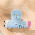 thumbnail image 1 of Pisexur Belleza Maquillaje Pinzas para el cabello con forma de lápiz, pinzas para el cabello fino, divertidas pinzas para el cabello para maestras, lindos accesorios para epara mujeres y hombres, 1 of 2