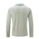 thumbnail image 3 of Blusa y camisa de manga larga con cuello vuelto para hombre, blusa informal de moda con cuello vuelto y manga larga, blusa transpirable, blusa para hombre, 3 of 5