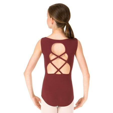 Keyhole Back Tank - Child Keyhole Back Tank Dance Leotard