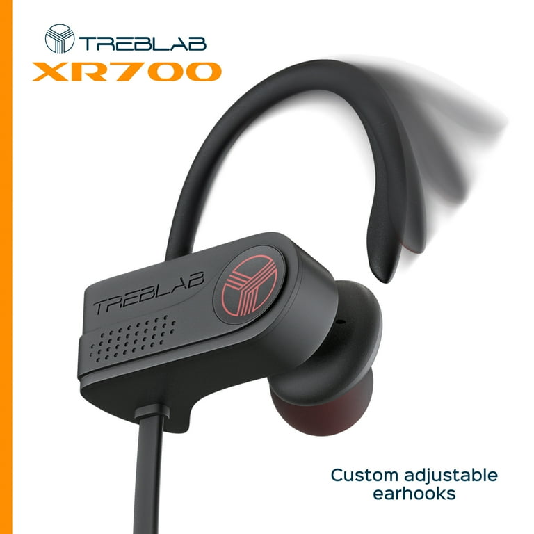 TREBLAB XR700 Wireless Bluetooth Earbuds for Running IPX7