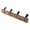 B, variant on QLFSCXG 4Pcs Coat Rack Wall Mount Walnut Wood Coat Hooks Heavy Duty Aluminum Wall Hat Hook Wall Mount Rustproof Rail Hooks Decorative Coat Holder Wall Mount for Hanging Coats Hats Clothi Tool