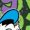 FOREST GREEN, variant on - Donald And Daisy - Men's Short Sleeve Graphic T-Shirt