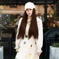 thumbnail image 2 of Women's Baseball Cap with Wig - Adjustable Strap High Temperature Silk for Daily Cosplay, 2 of 4